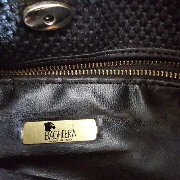Bagheera Designer Italian Crossbody Purse - Picture 6 of 8